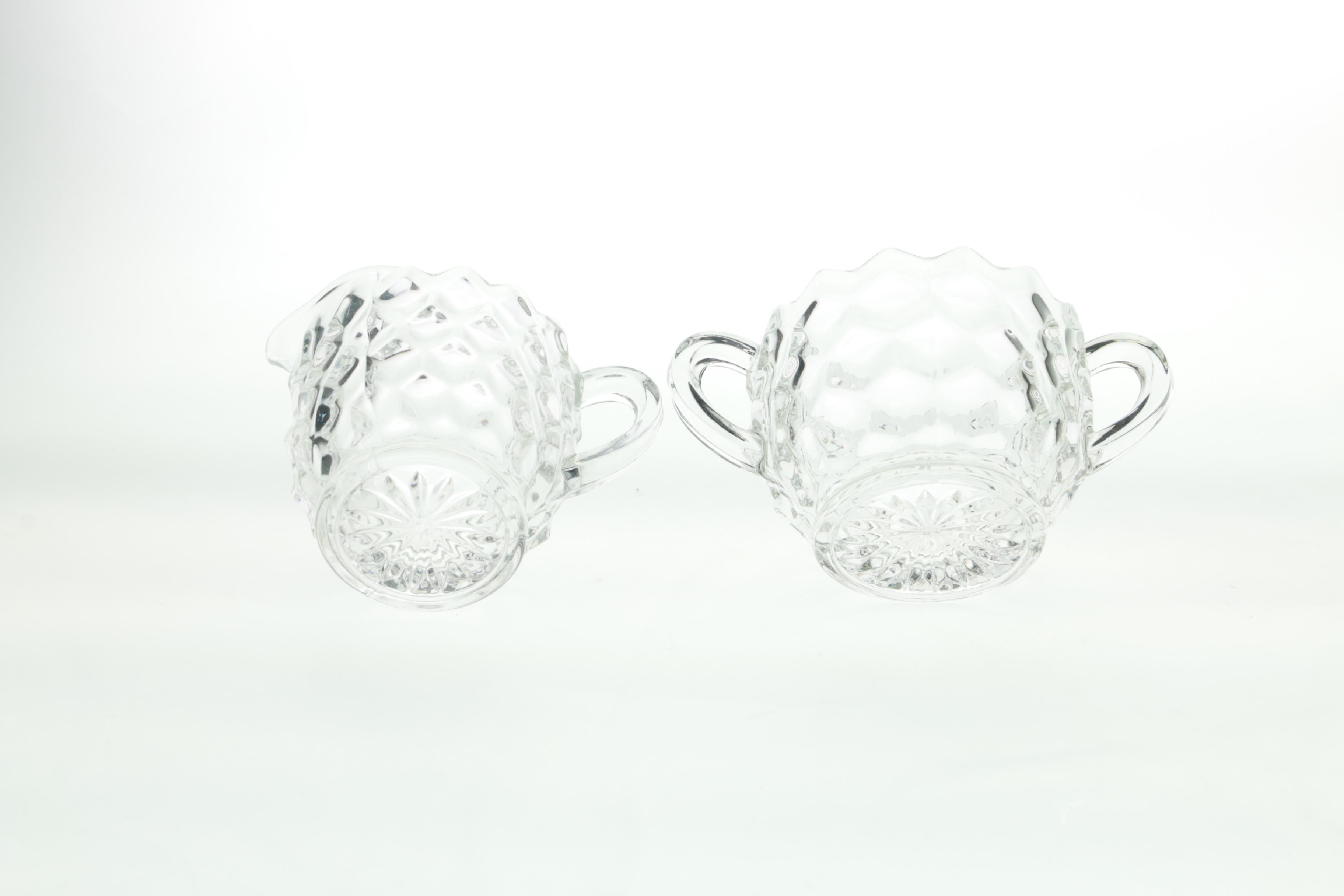 Vintage Fostoria "American" Glass Serveware