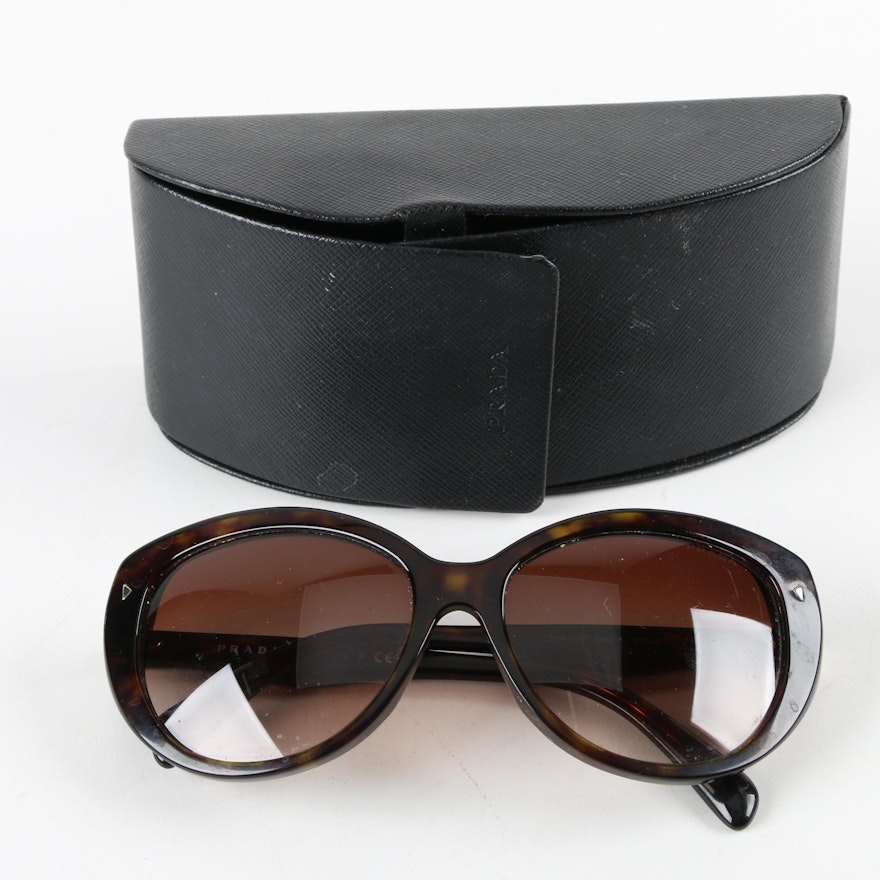 Prada Milano Swing Tortoise Sunglasses