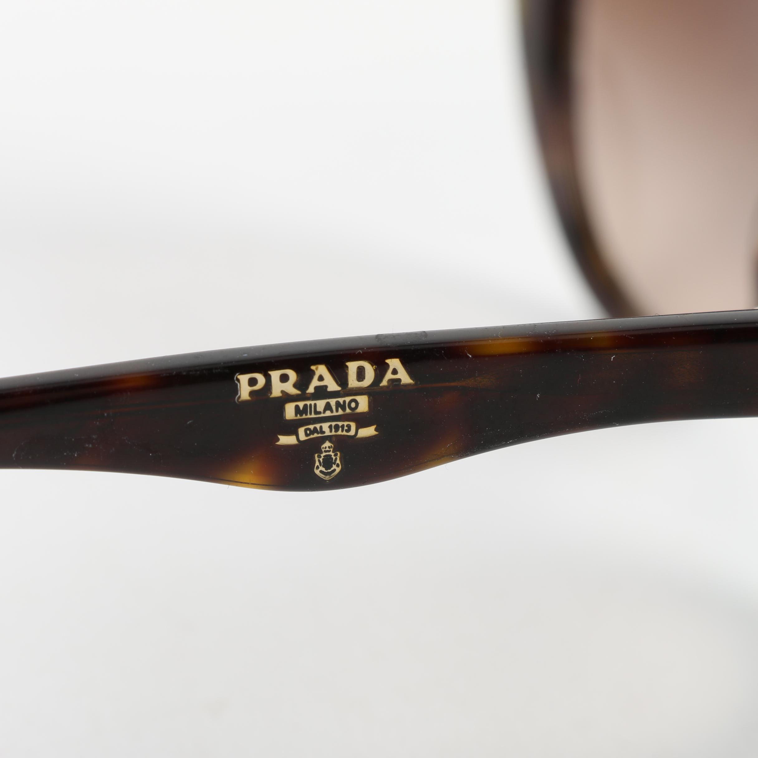 Prada Milano Swing Tortoise Sunglasses