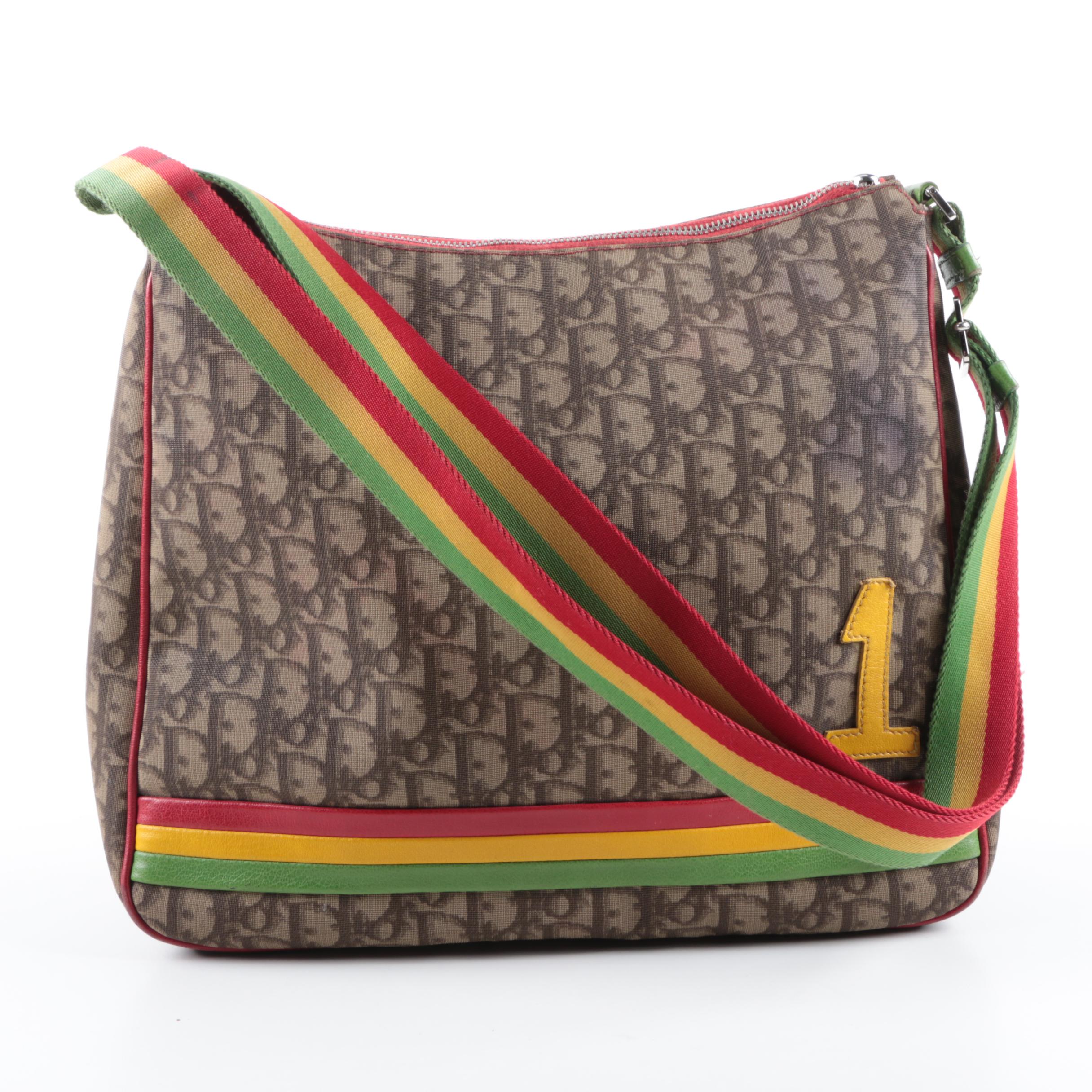 Christian Dior Trotter Rasta Messenger Bag