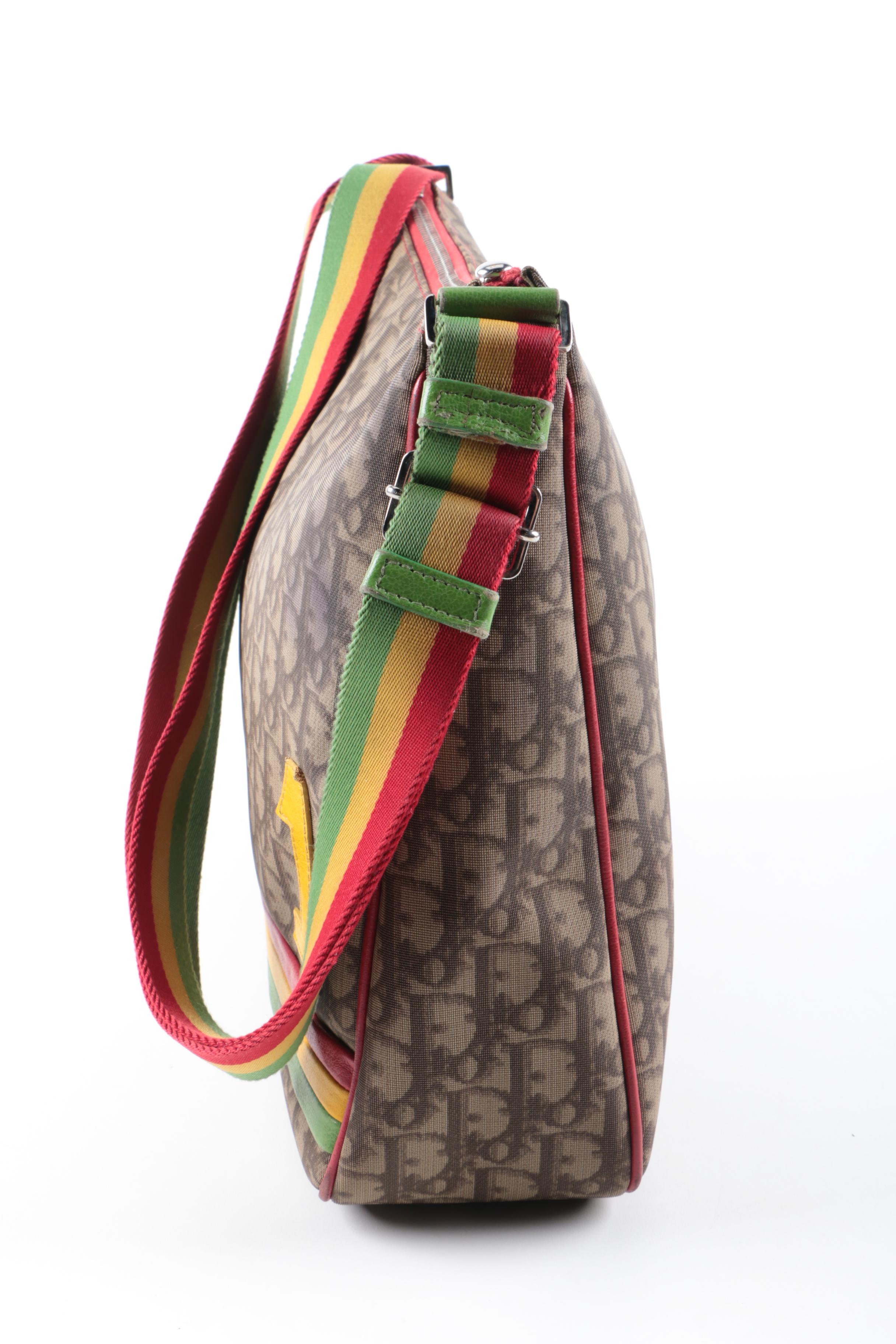 Christian Dior Trotter Rasta Messenger Bag