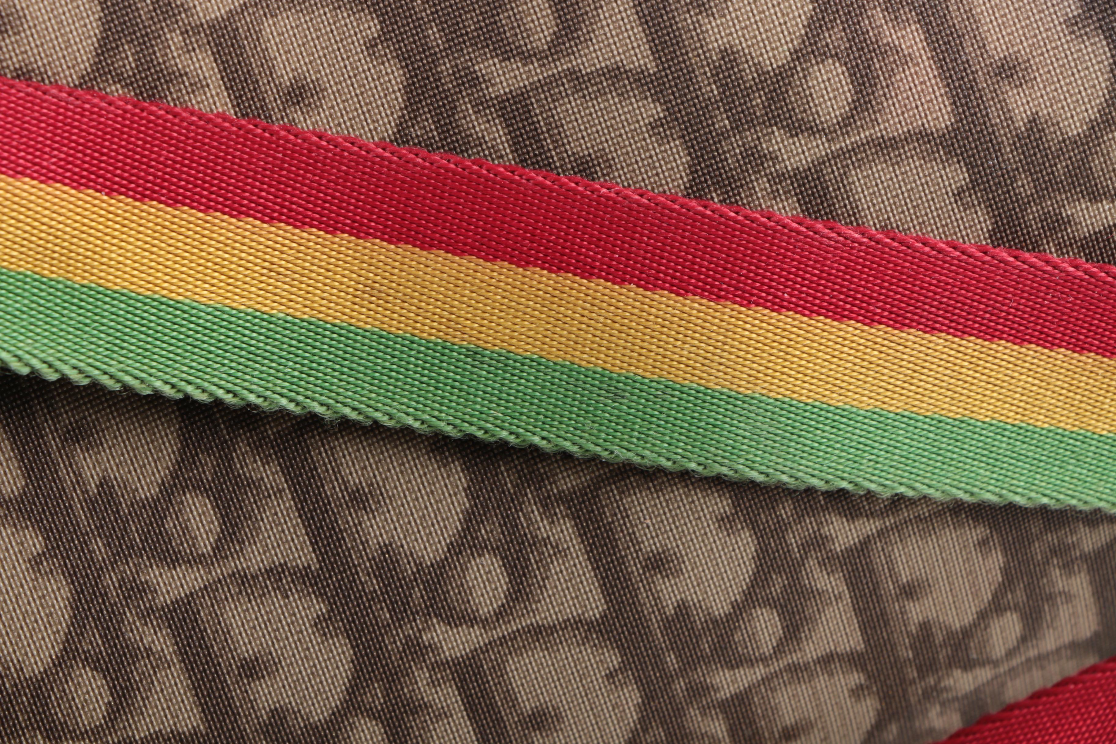 Christian Dior Trotter Rasta Messenger Bag