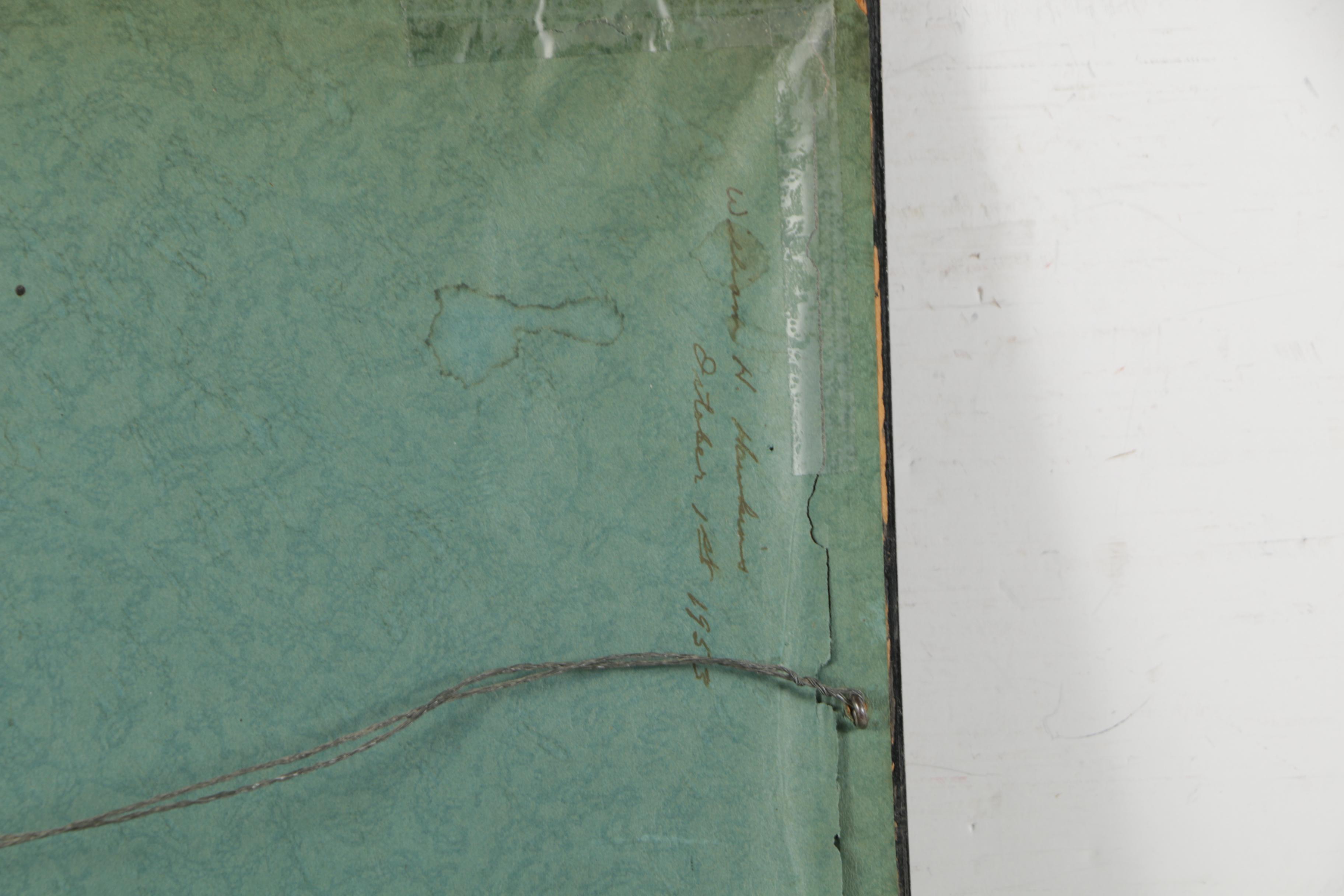 Jim Anderegg Offset Lithograph "Late Fall Practice"