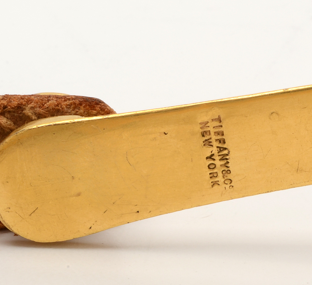 Rare Pair of Tiffany & Co. Brass Civil War Spurs