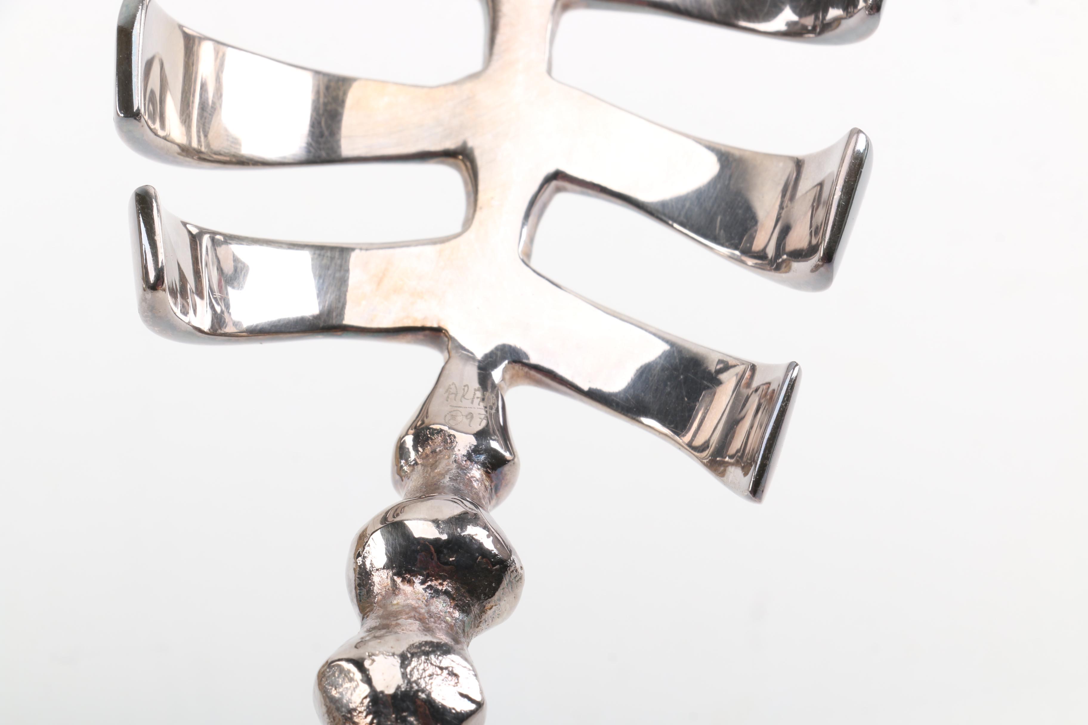 Michael Aram "Bone" Silver Plate Skeletal System Serving Utensils