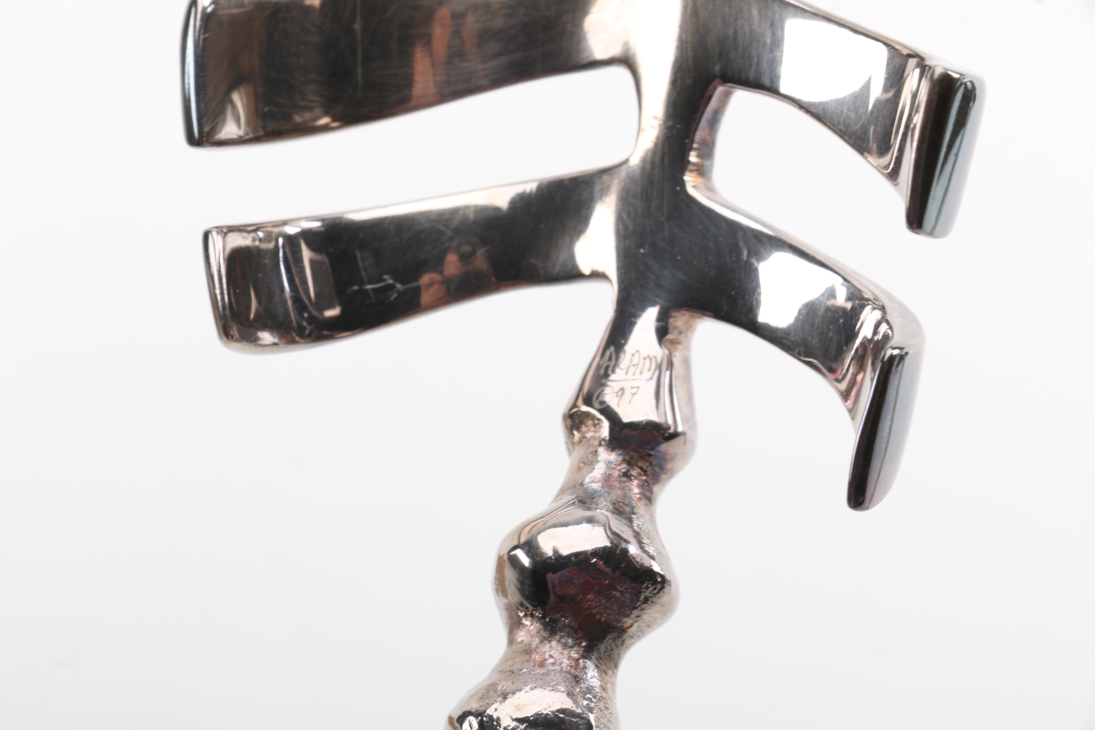 Michael Aram "Bone" Silver Plate Skeletal System Serving Utensils