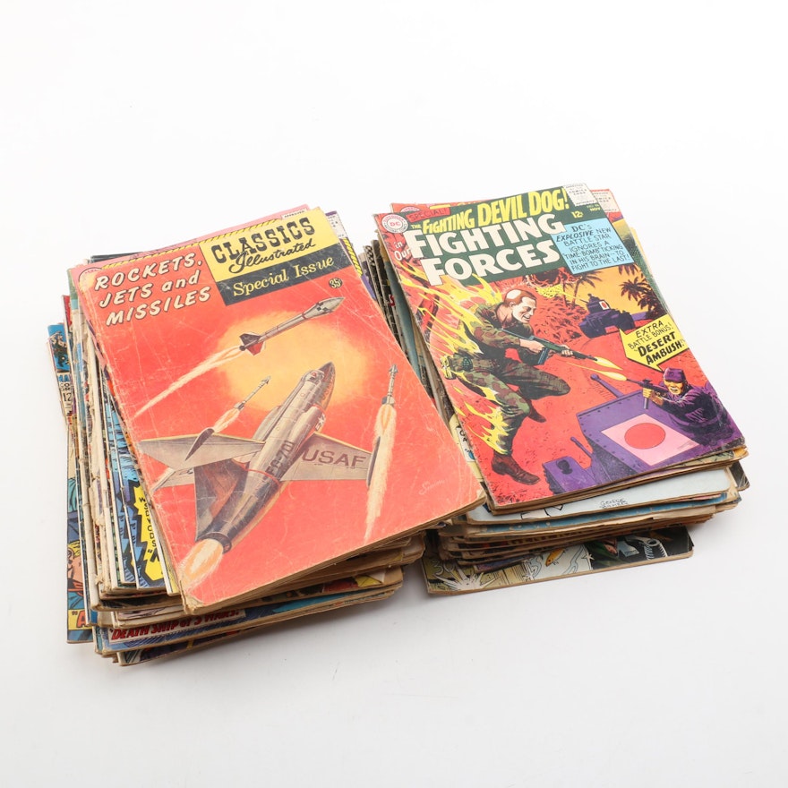 Assorted Silver-Age Comic Books Including "Capt. Storm"