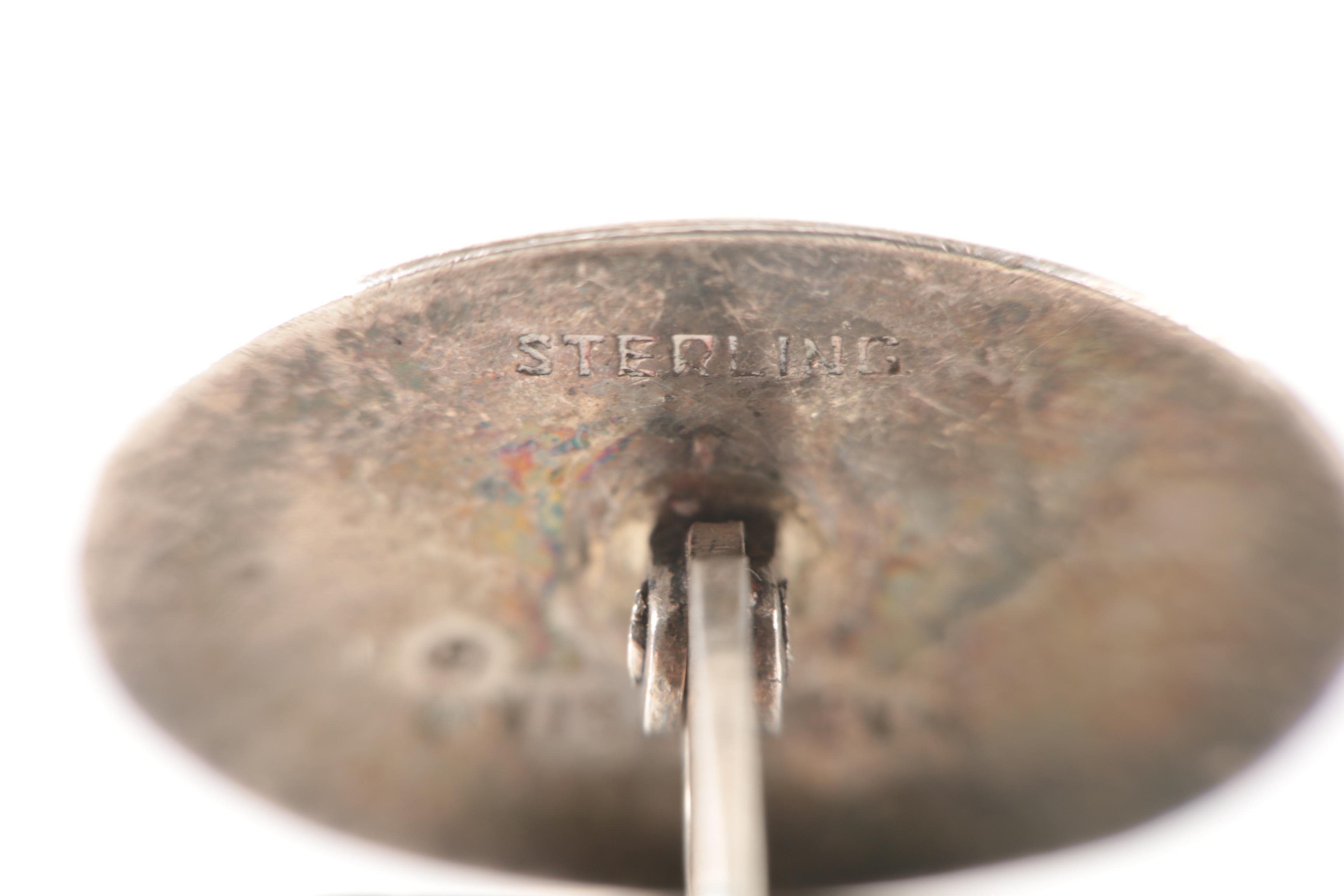 Vintage Thai Nielloware Sterling Silver Jewelry Selection