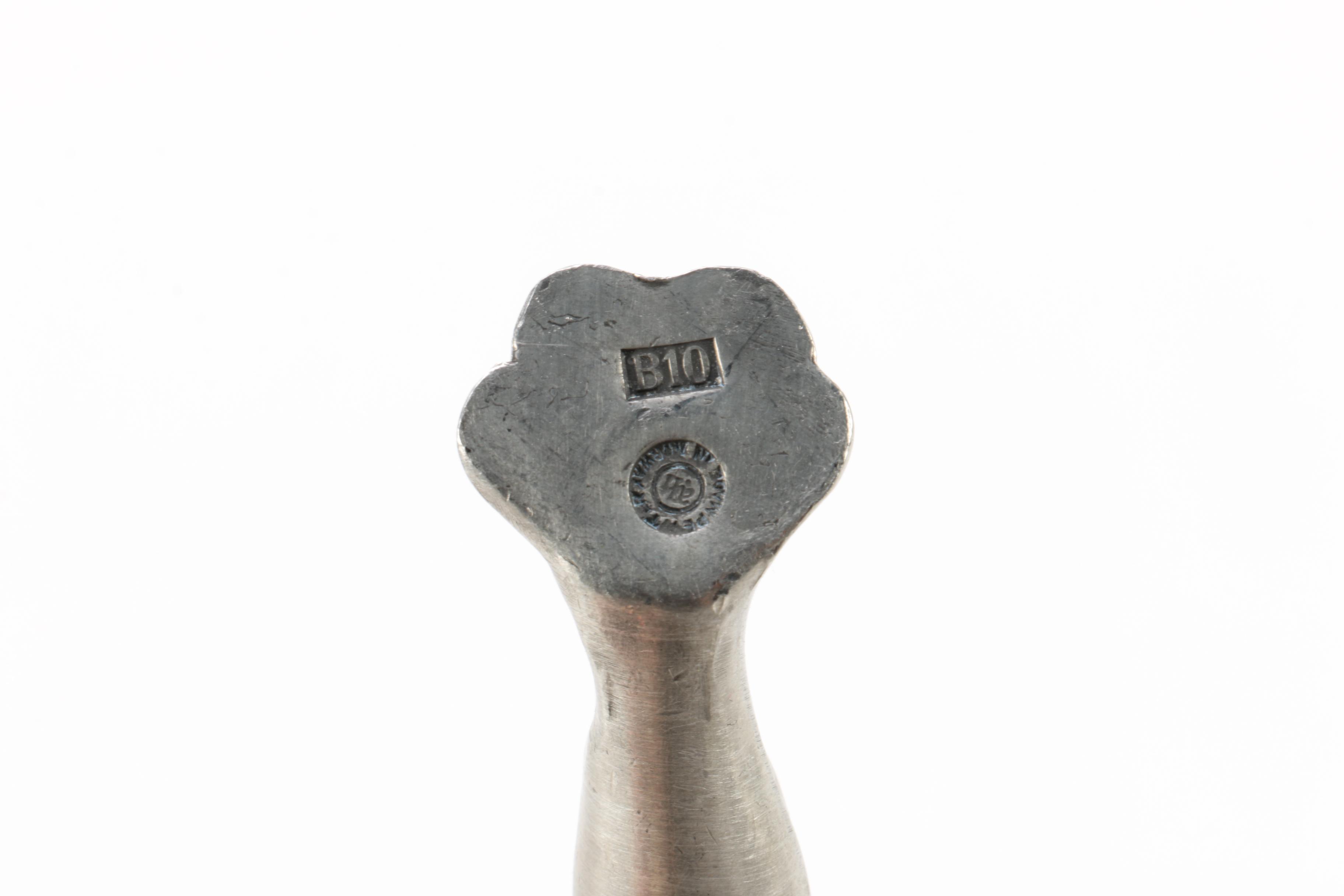 Drinking Horn and Other Scandinavian Pewter Tableware