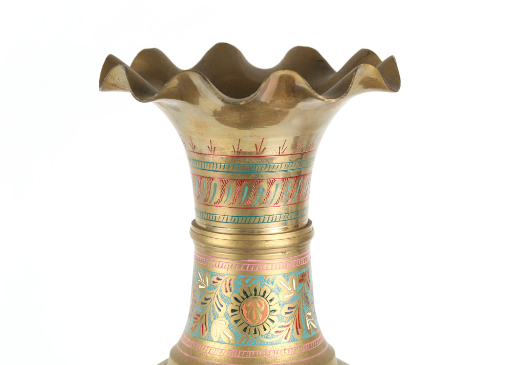 Indian Brass Urns
