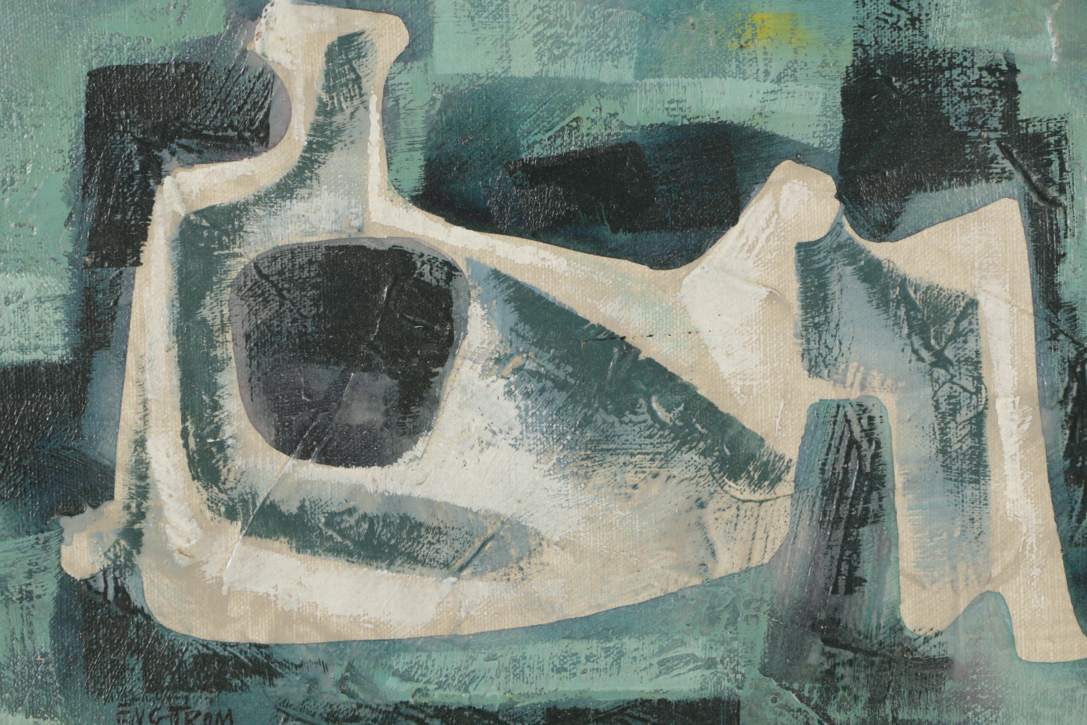 Magnus Engstrom Abstract Oil Painting