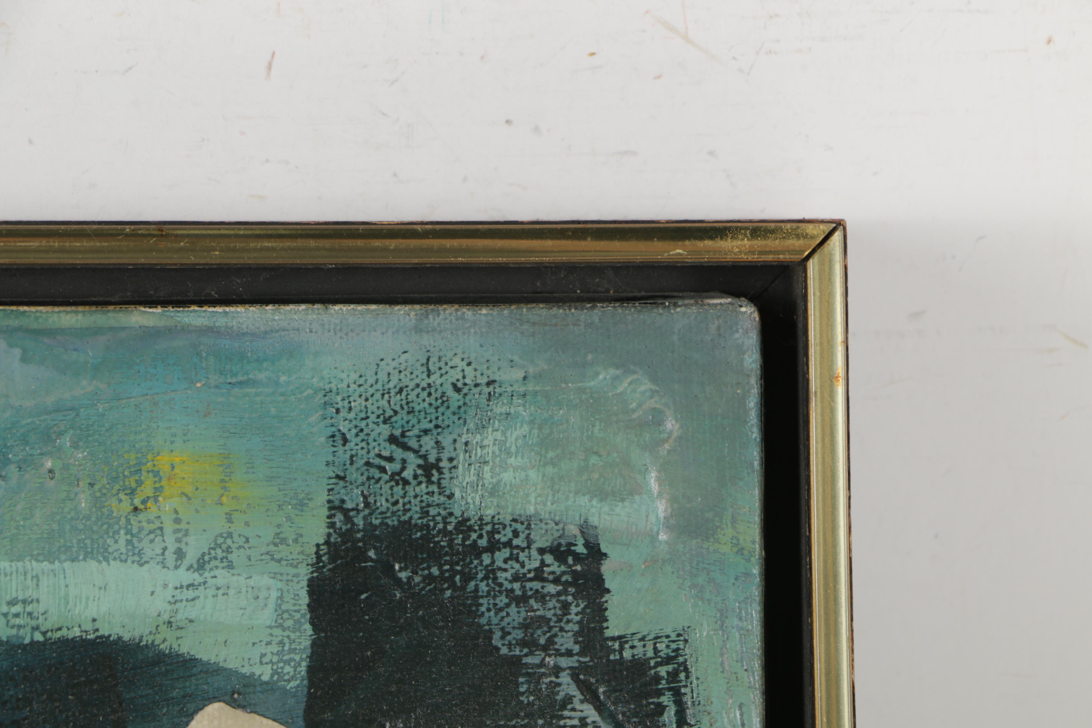 Magnus Engstrom Abstract Oil Painting