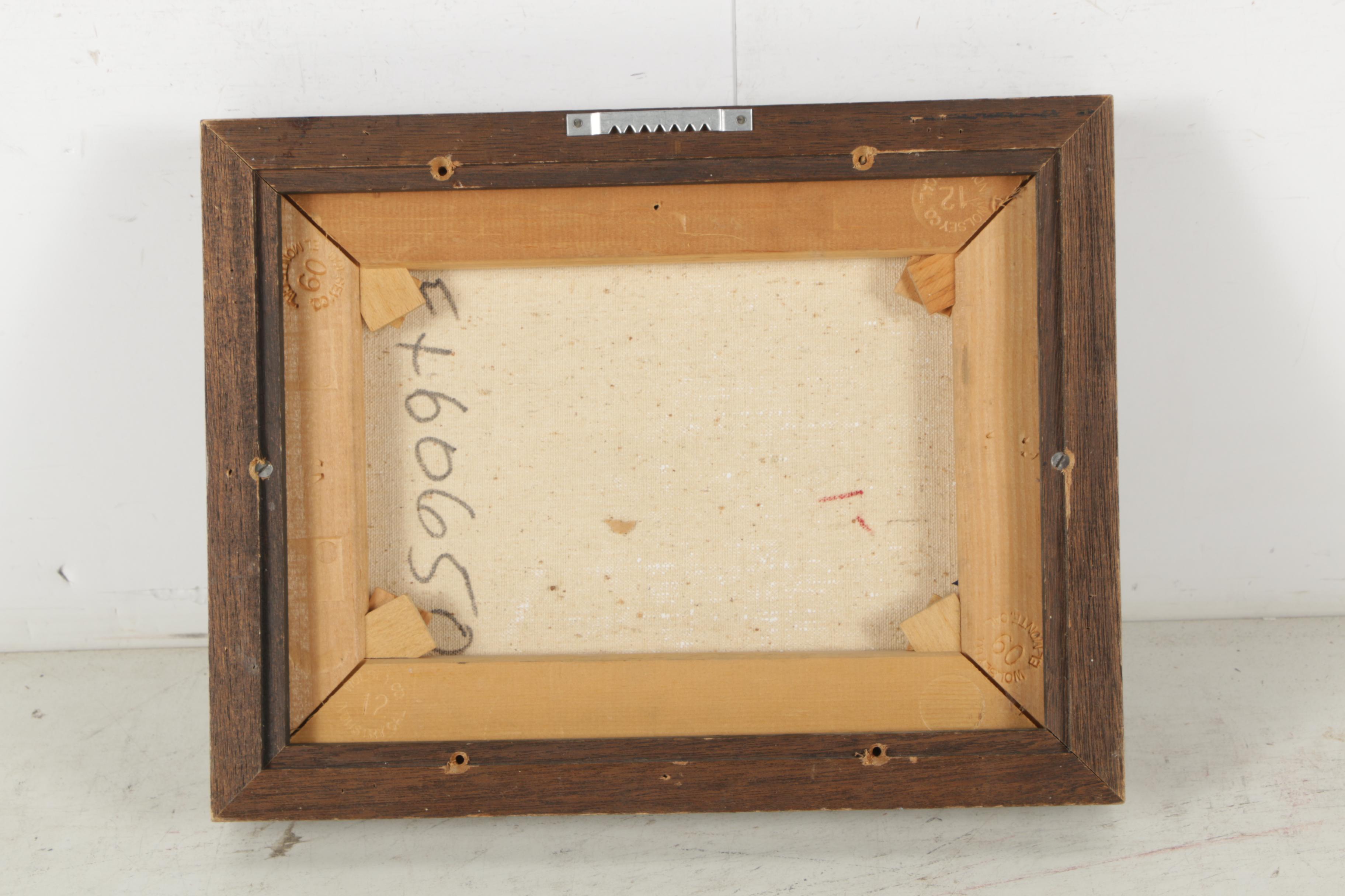 Magnus Engstrom Abstract Oil Painting