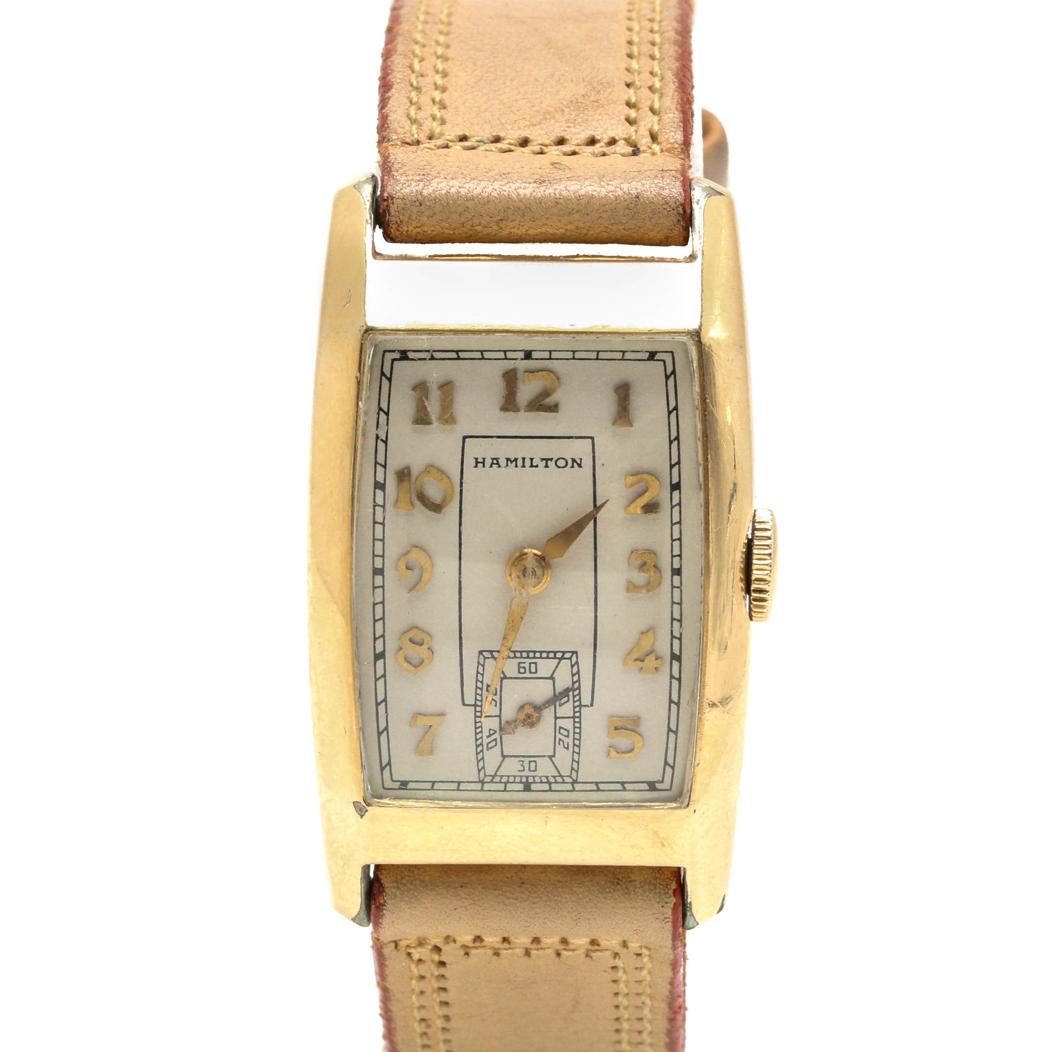 Vintage Hamilton Tank Style Watch