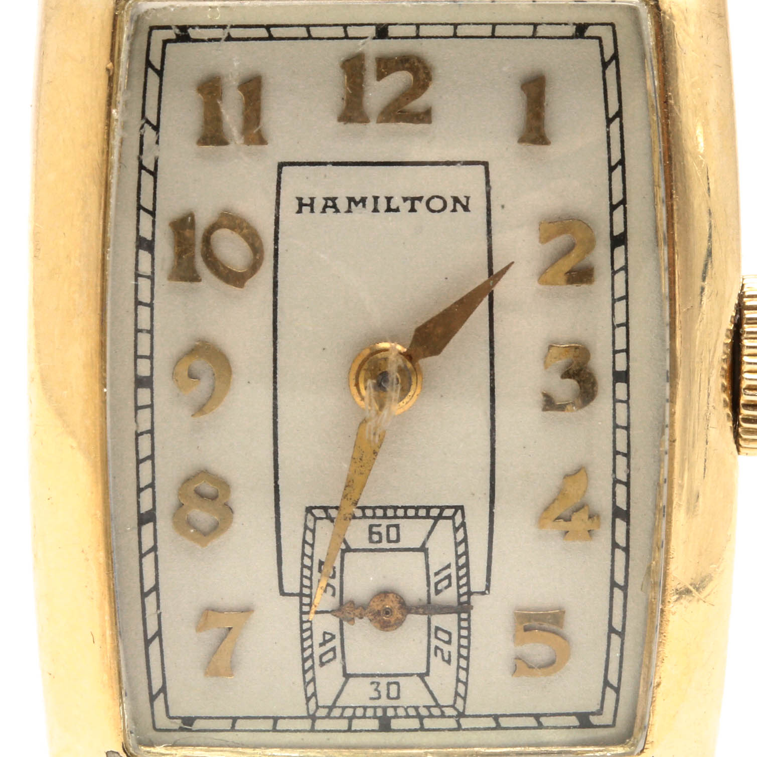 Vintage Hamilton Tank Style Watch