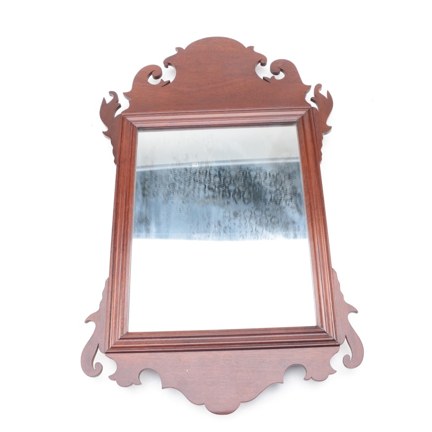 Victorian Style Wood Framed Mirror