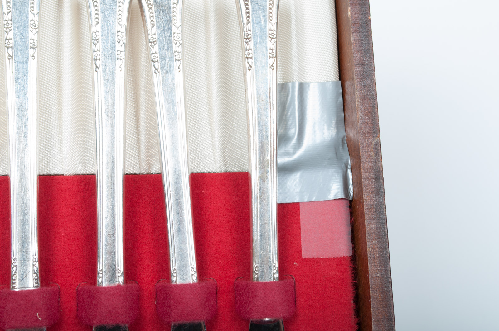 Vintage 1881 Rogers Silver Plate "Del Mar" Flatware by Oneida Ltd.