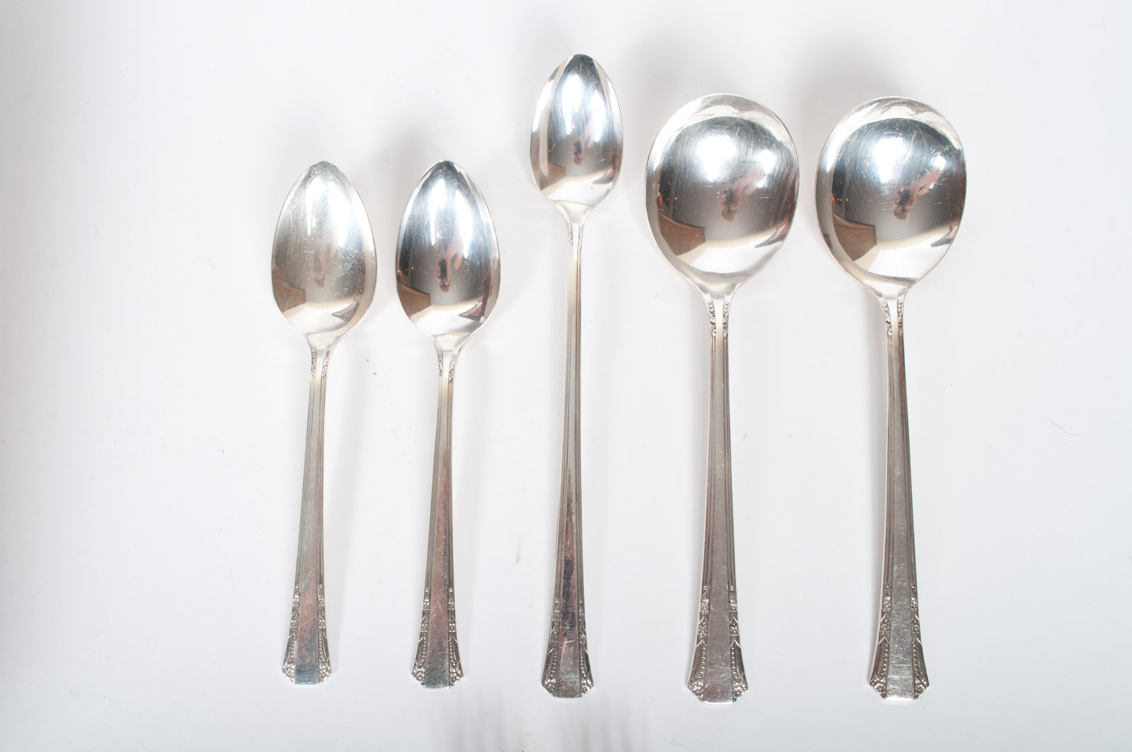 Vintage 1881 Rogers Silver Plate "Del Mar" Flatware by Oneida Ltd.