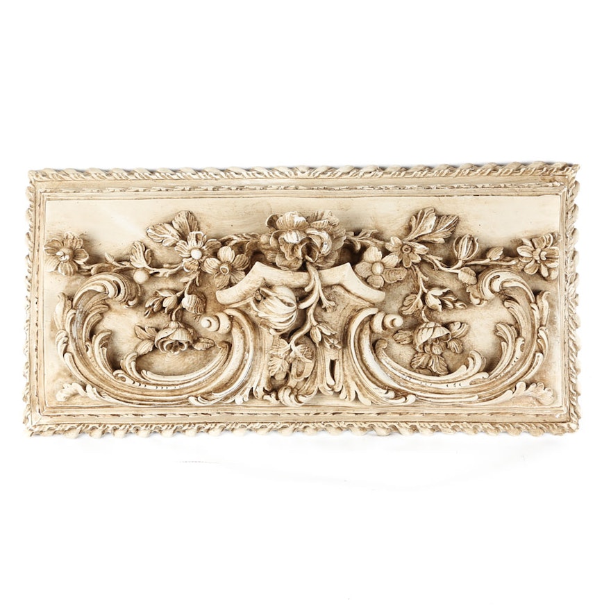 Floral Plaque by Architectural Accents