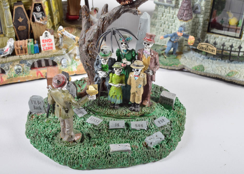 Lemax Spooky Town Village Buildings