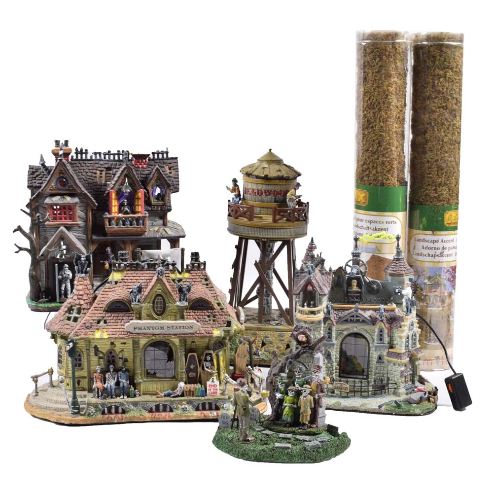 Lemax Spooky Town Village Buildings