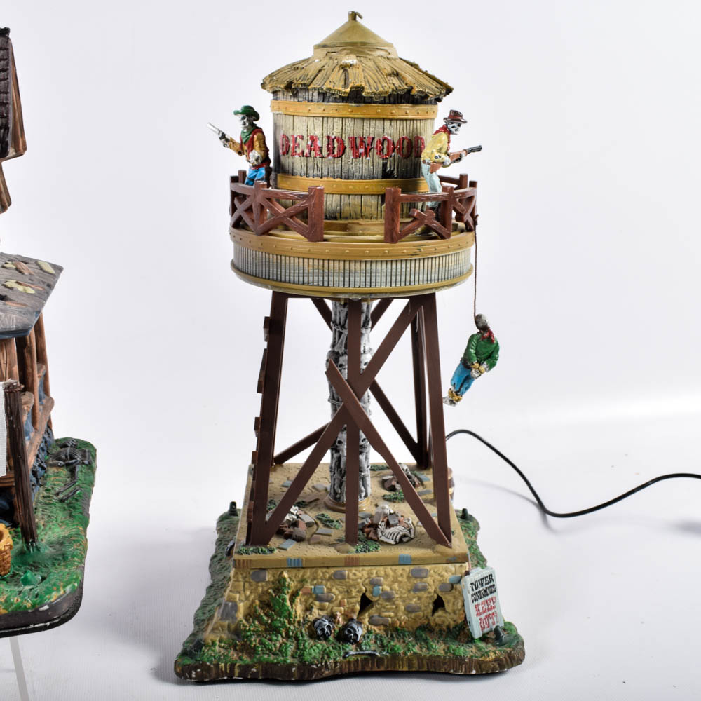 Lemax Spooky Town Village Buildings