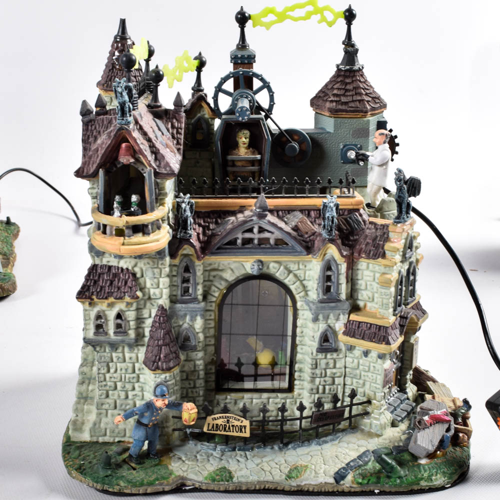 Lemax Spooky Town Village Buildings