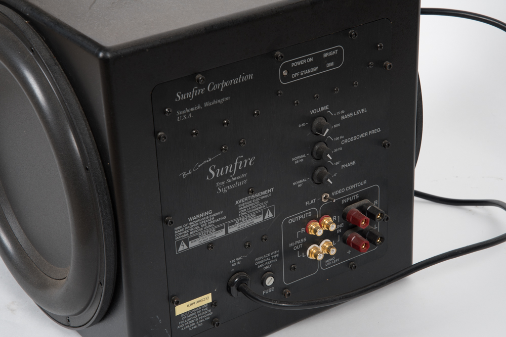 Bob Carver Sunfire True Subwoofer Signature Subwoofer