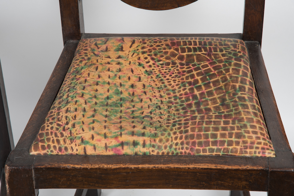 Antique Renaissance Style Oak Dining Chairs