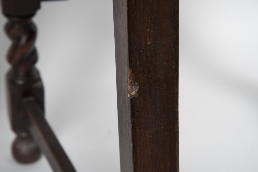 Antique Renaissance Style Oak Dining Chairs