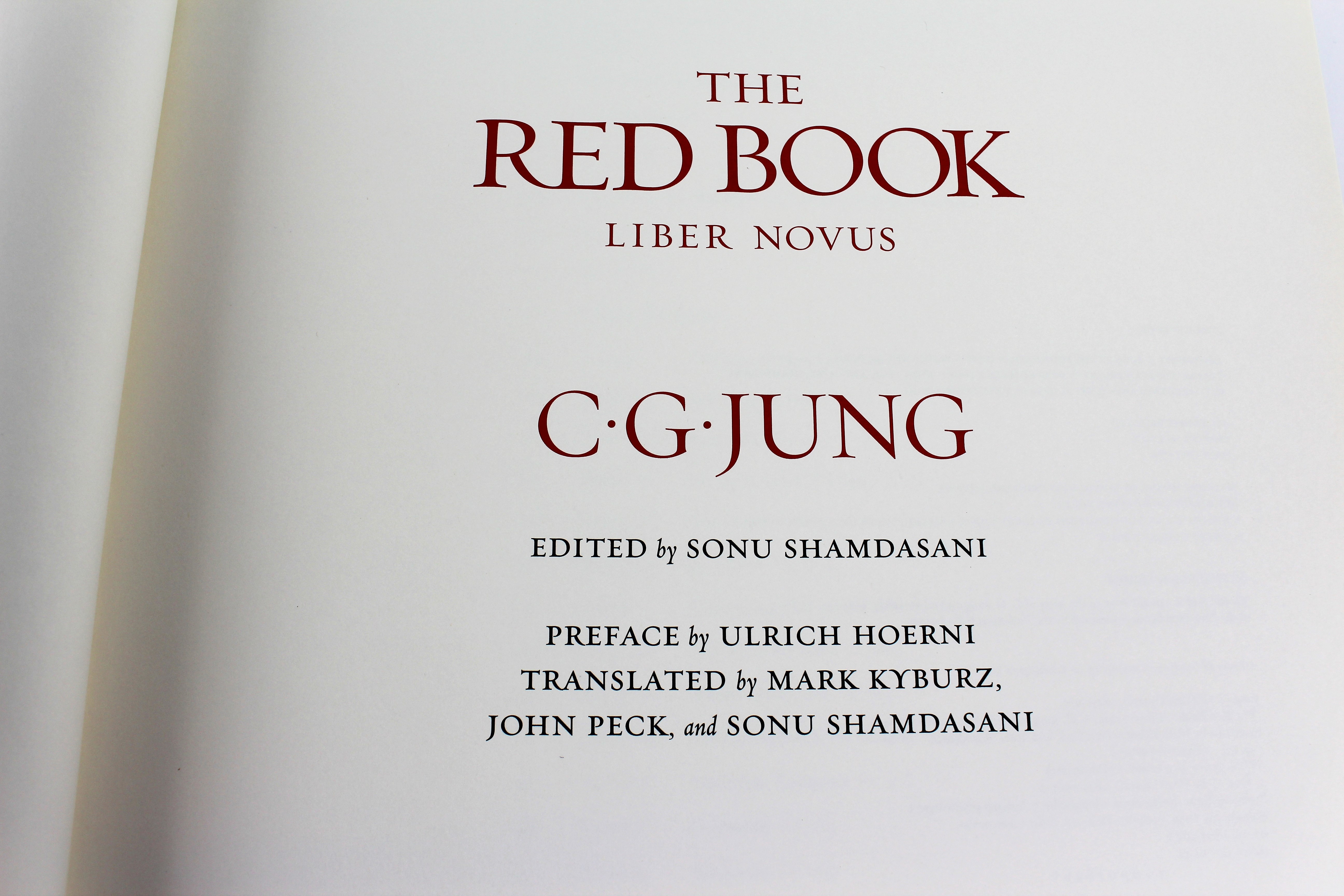 2009 First Edition "The Red Book: Liber Novus" by C. G. Jung