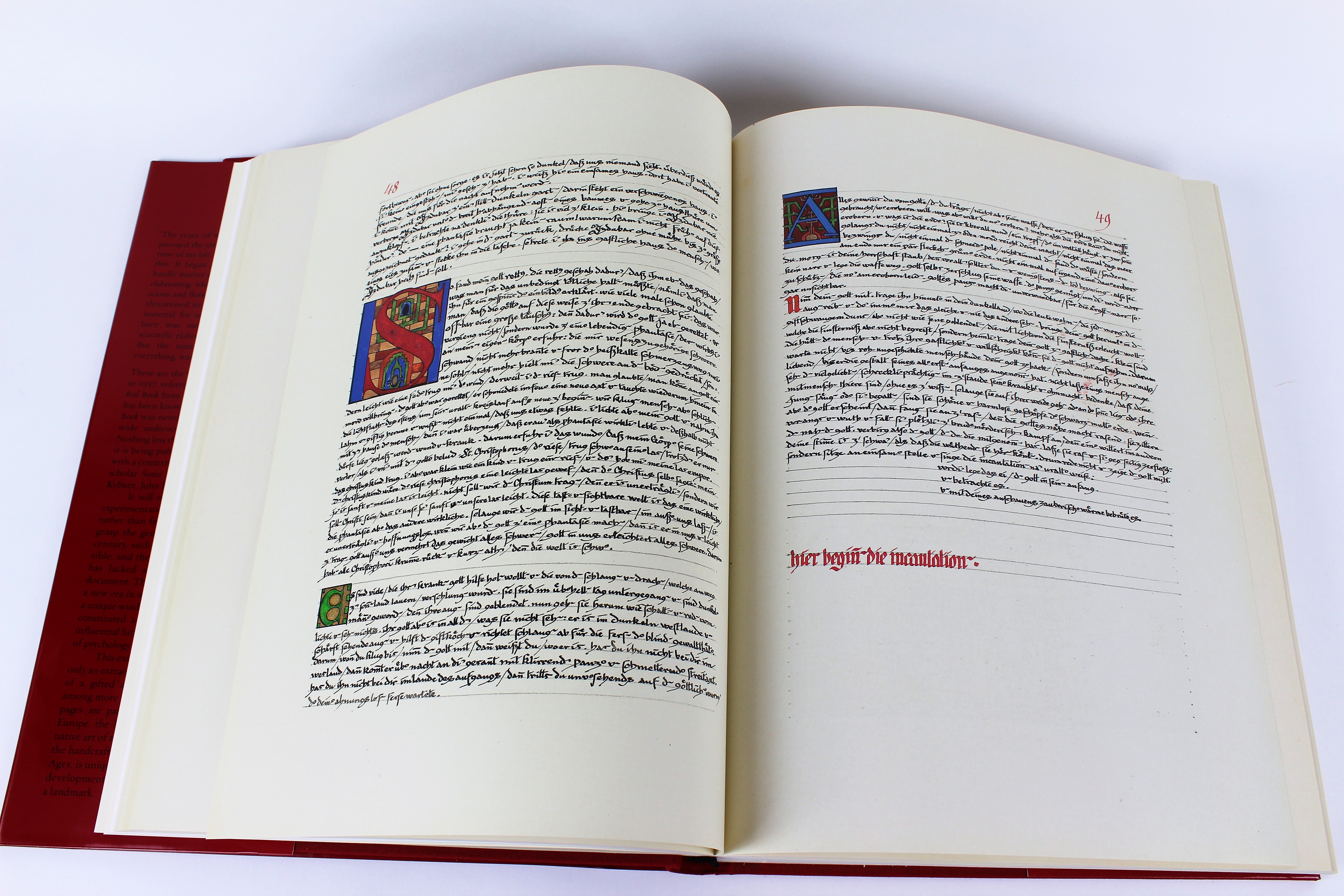 2009 First Edition "The Red Book: Liber Novus" by C. G. Jung