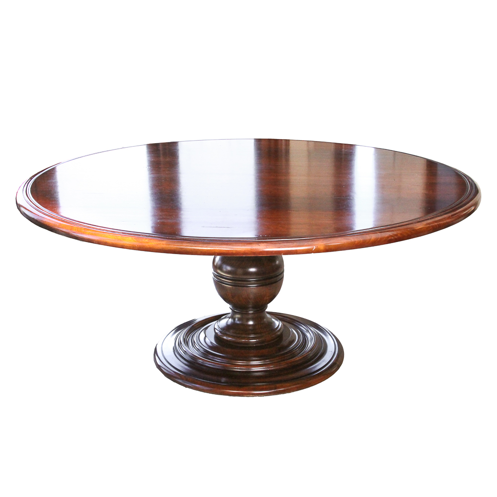 "Asolo" Pedestal Dining Table by Arhaus
