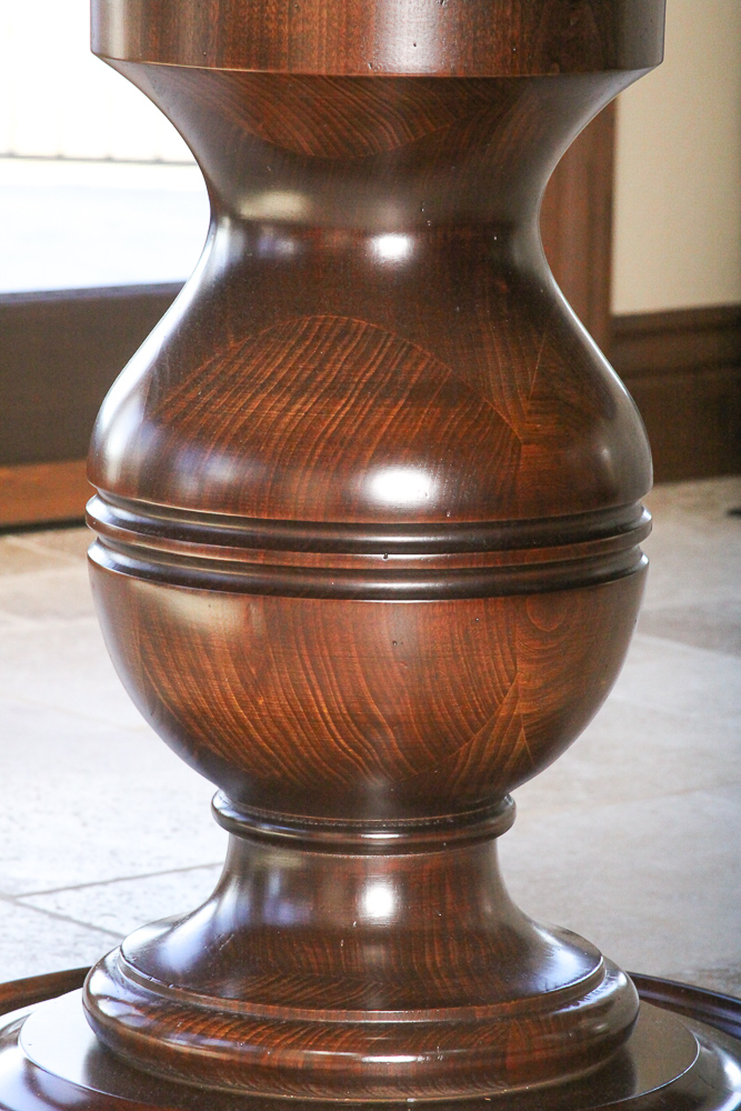 "Asolo" Pedestal Dining Table by Arhaus