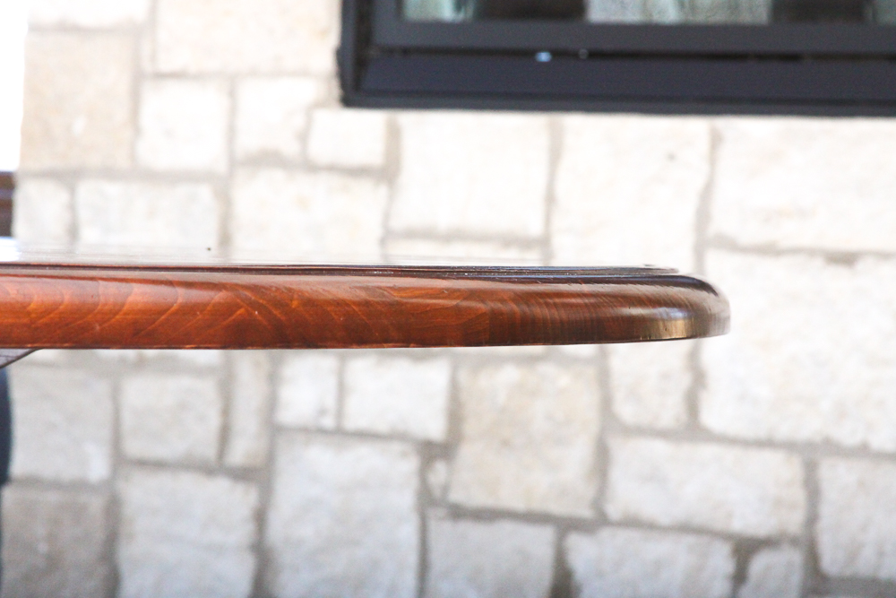 "Asolo" Pedestal Dining Table by Arhaus