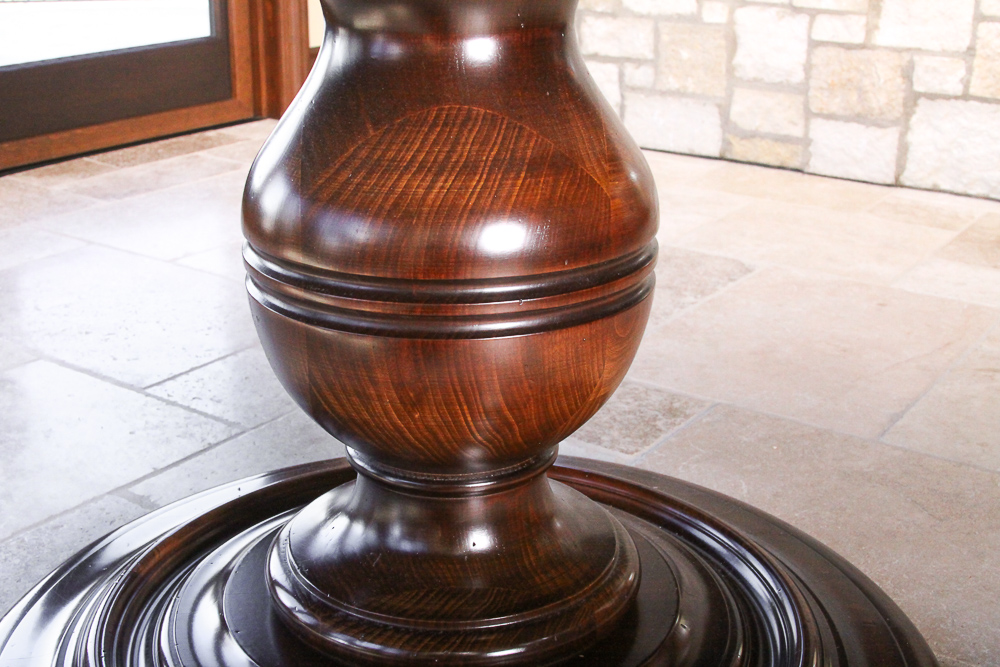 "Asolo" Pedestal Dining Table by Arhaus