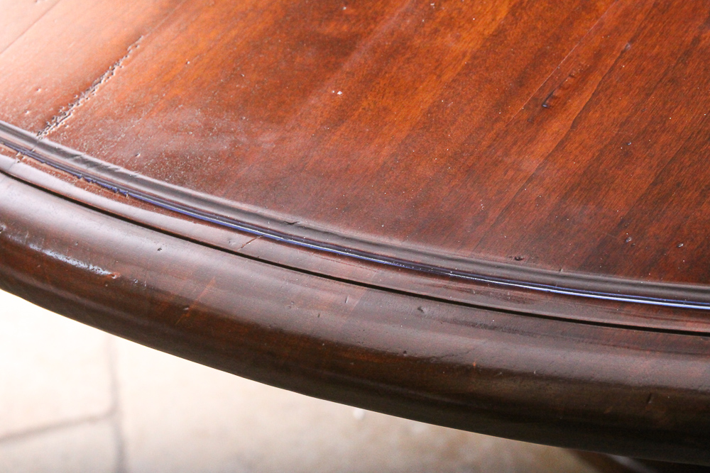 "Asolo" Pedestal Dining Table by Arhaus