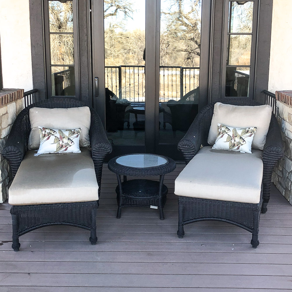 Restoration Hardware Wicker Patio Furniture
