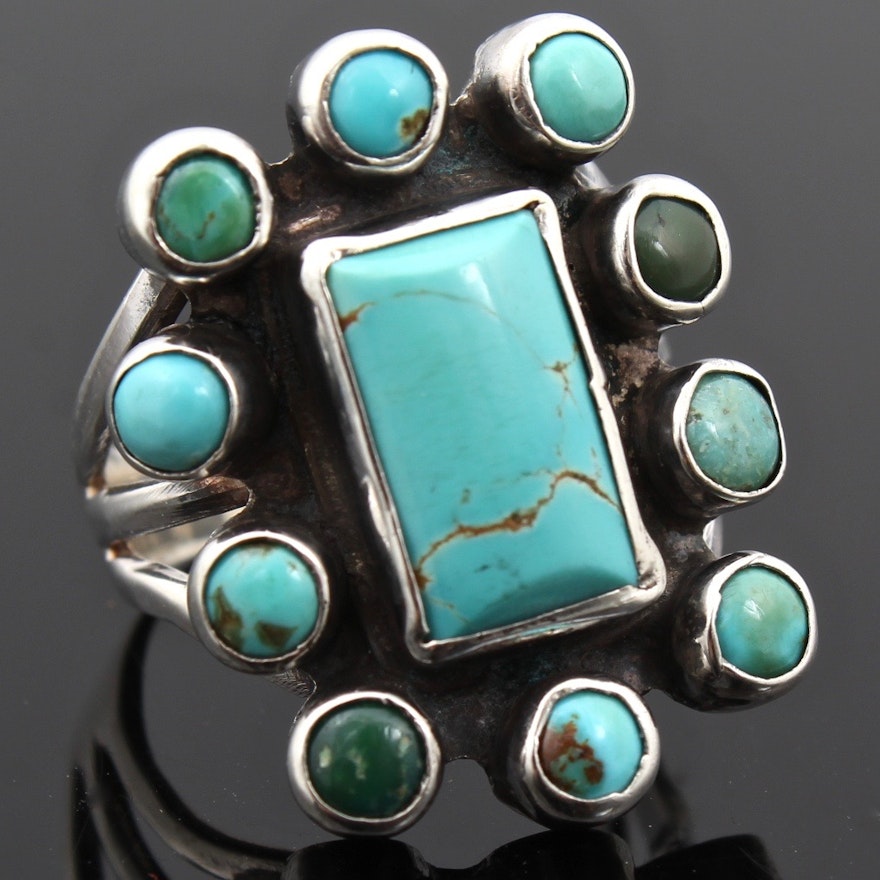 Sterling Silver Turquoise Ring