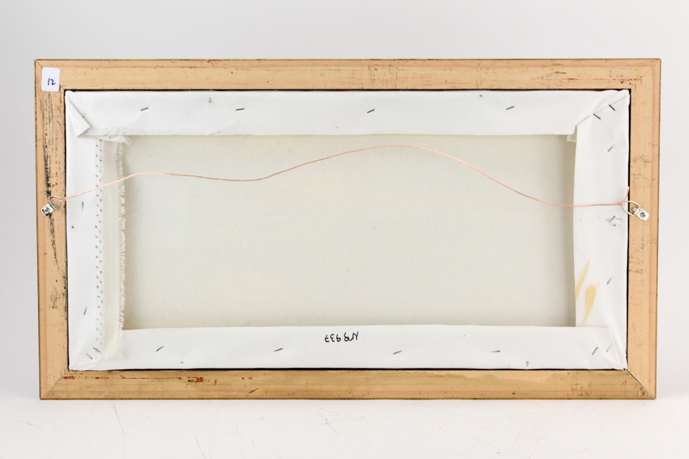 Oil Painting on Canvas of a Sunset on the Sea