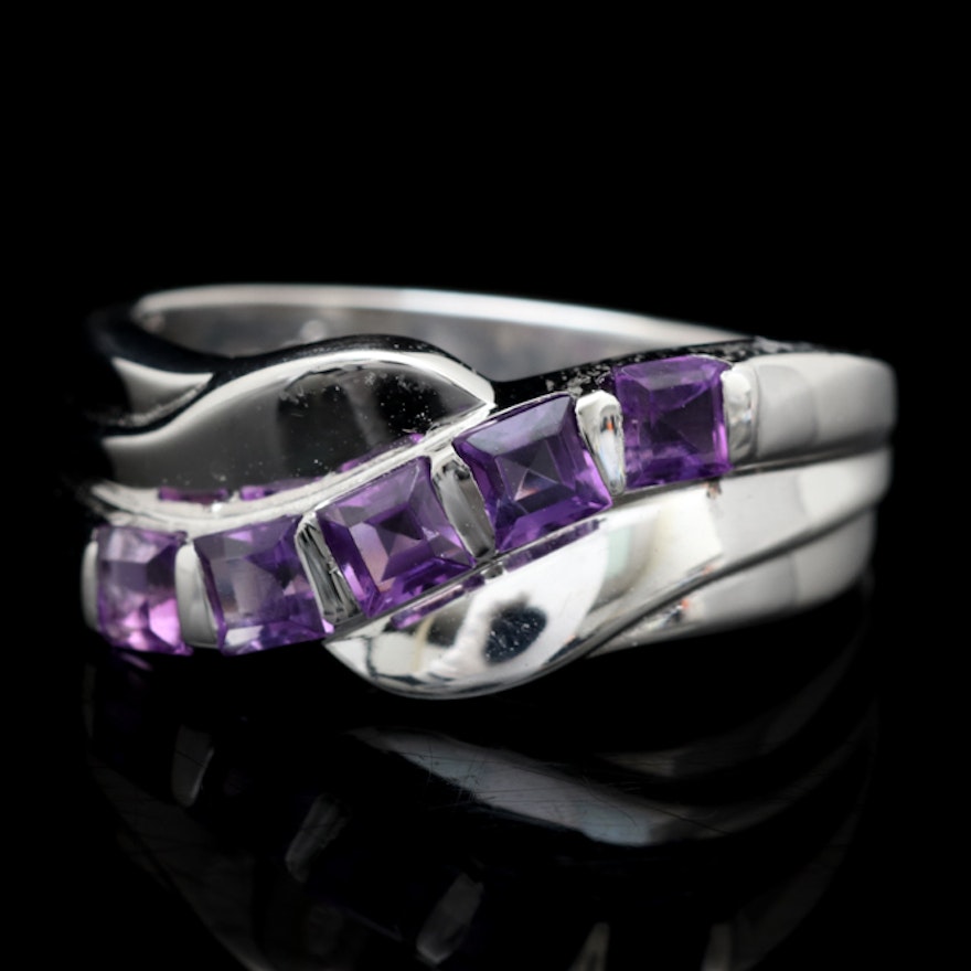 Sterling Silver and Amethyst Ring