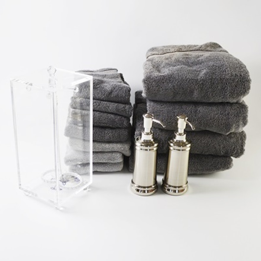 Grey Bath Towel Collection