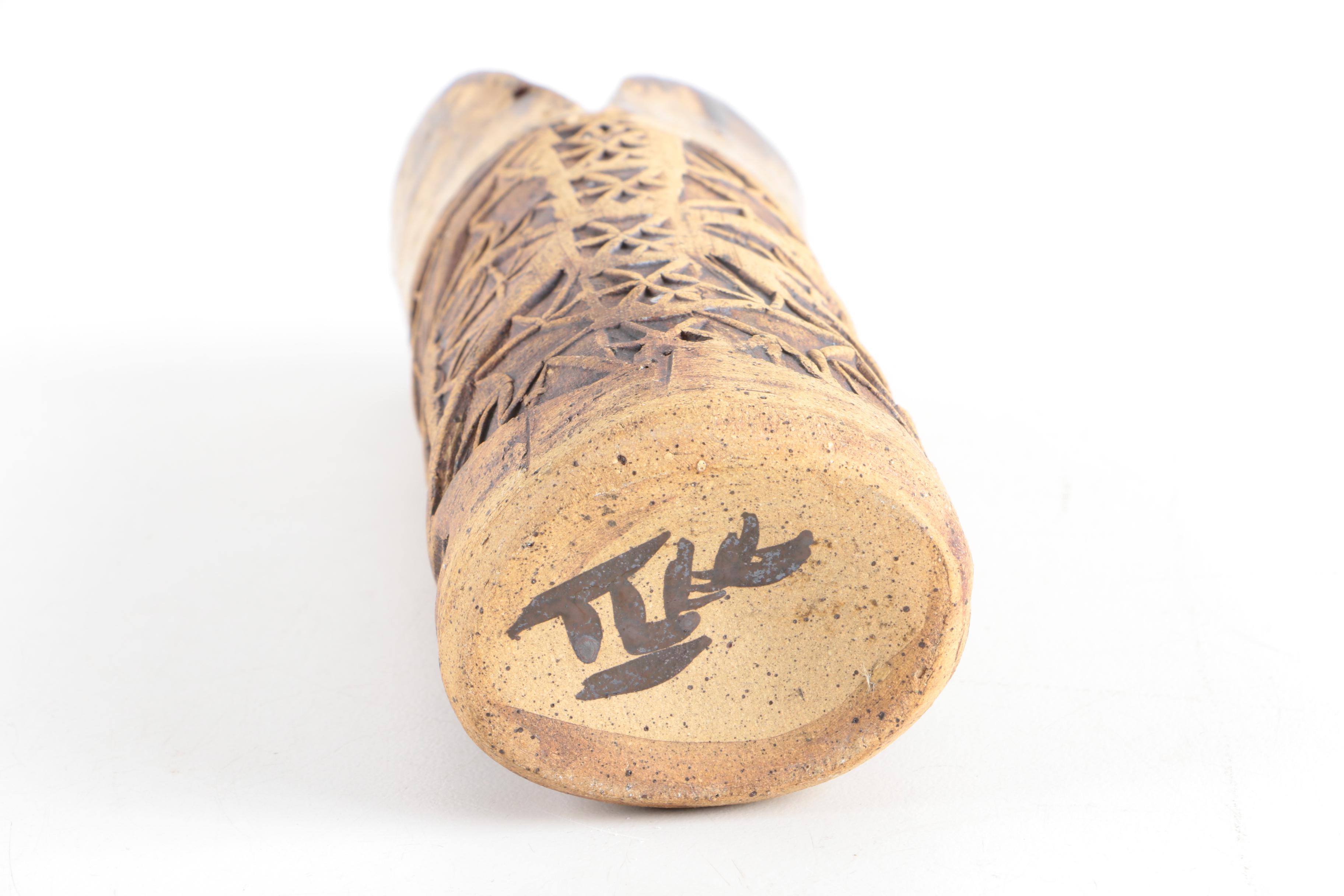 Art Pottery Vases and Bowl Featuring D.X. Gordy