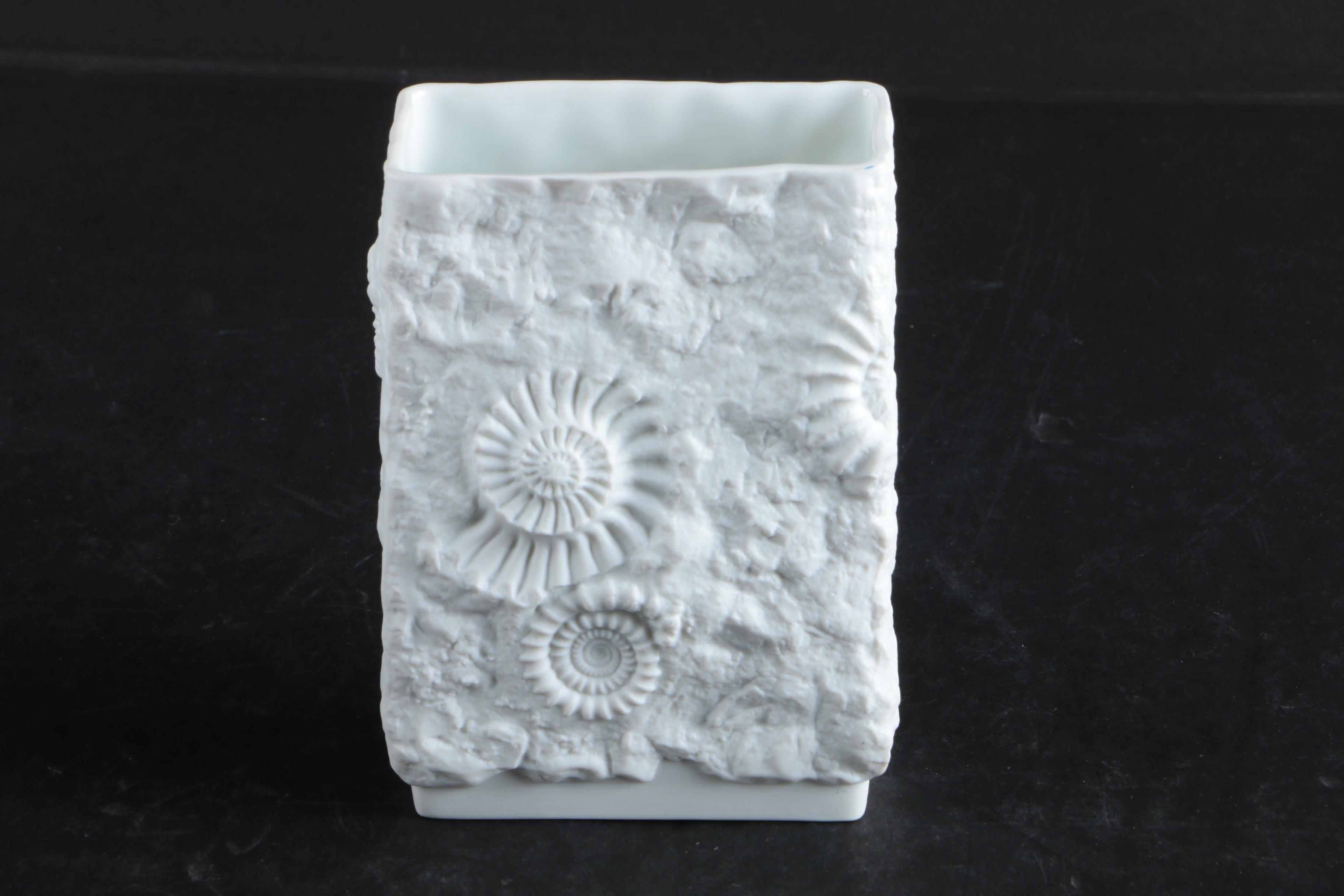 Mid-century Kaiser Bisque Porcelain Vases