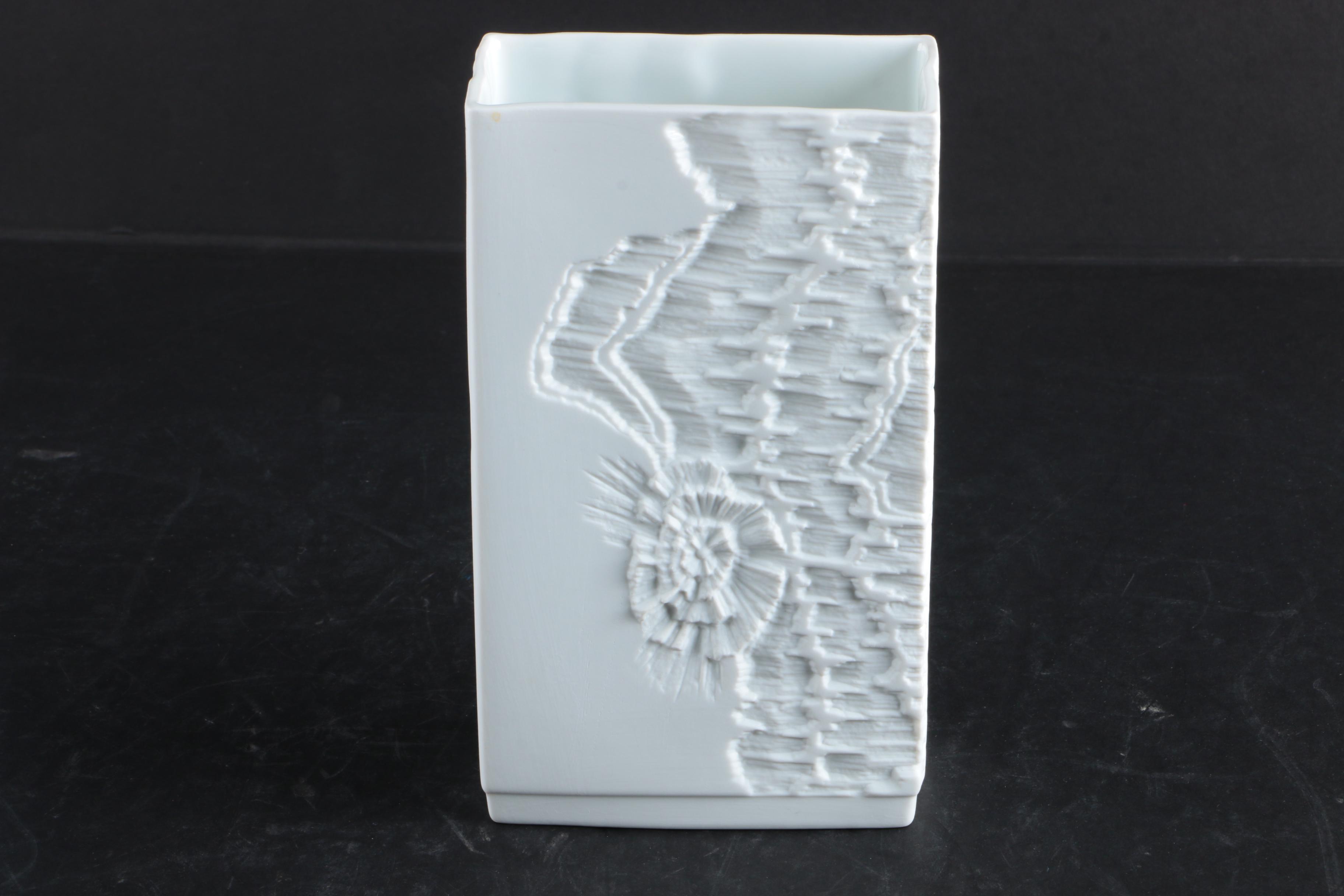 Mid-century Kaiser Bisque Porcelain Vases