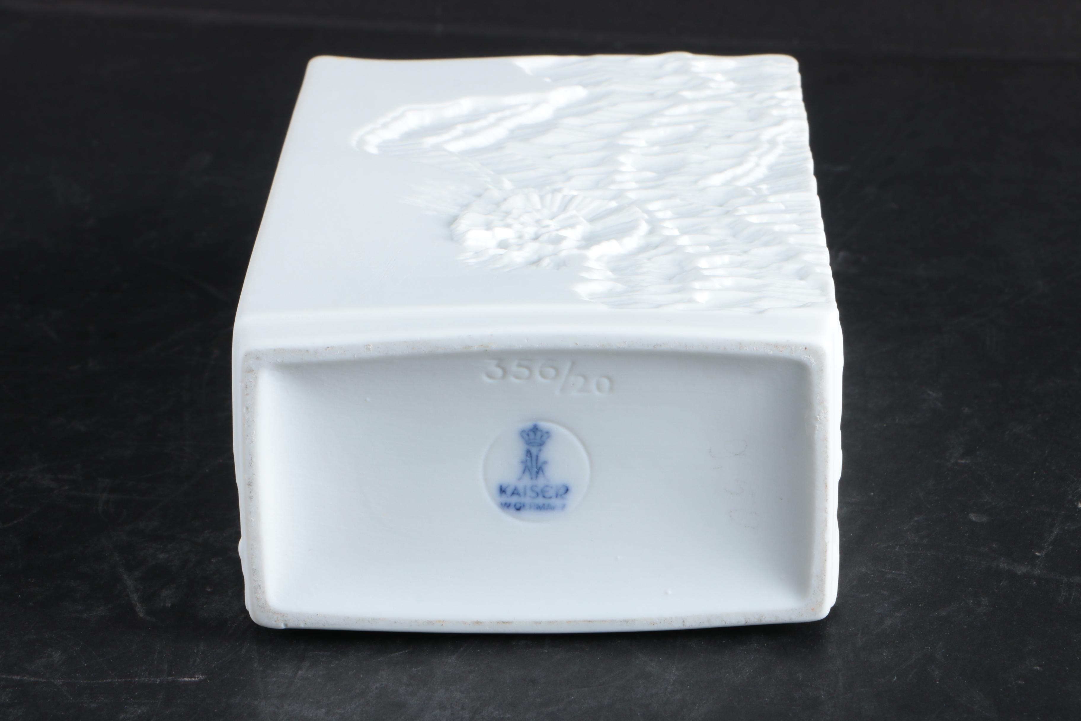 Mid-century Kaiser Bisque Porcelain Vases