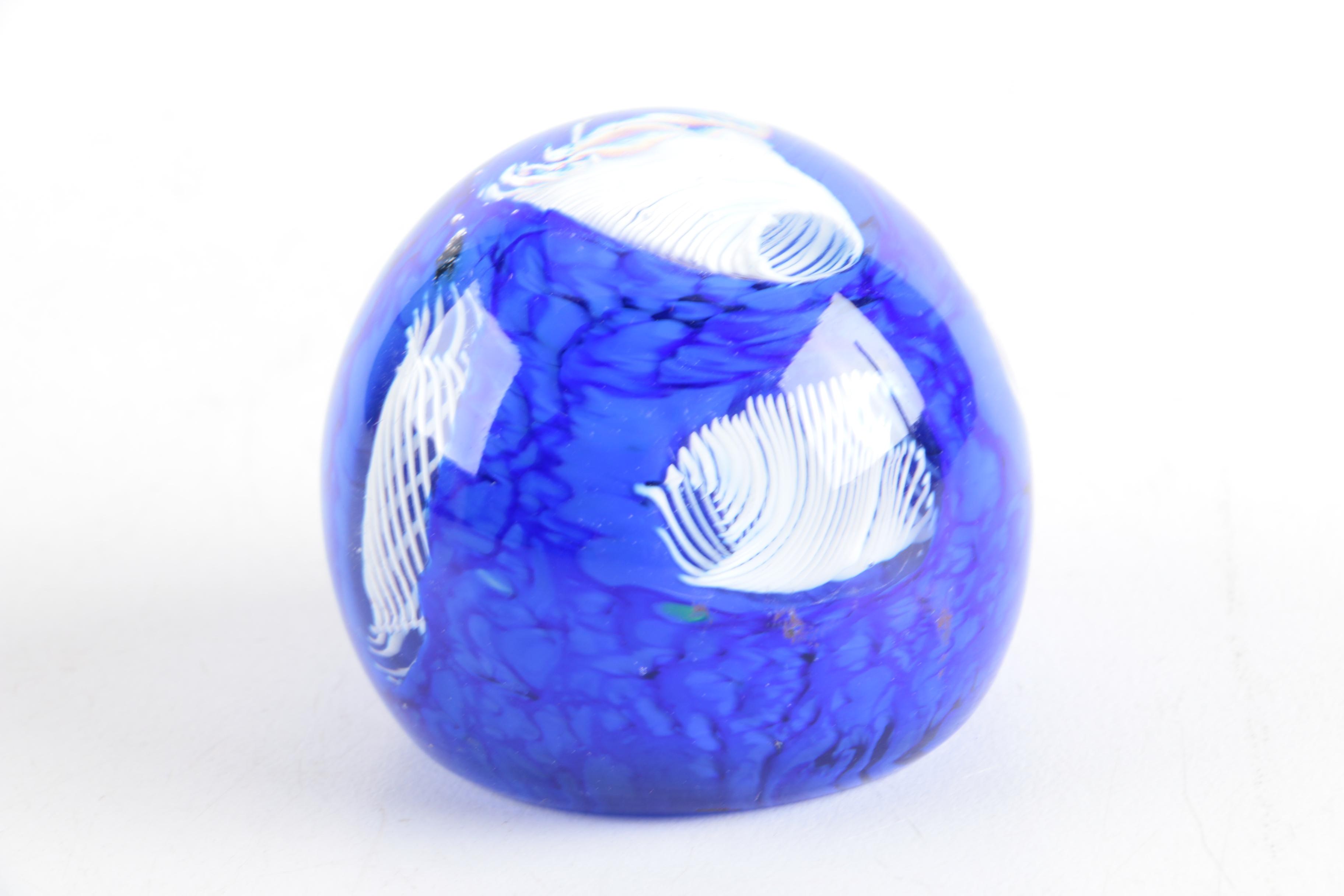 Art Glass Paperweights Featuring Robert Eickholt
