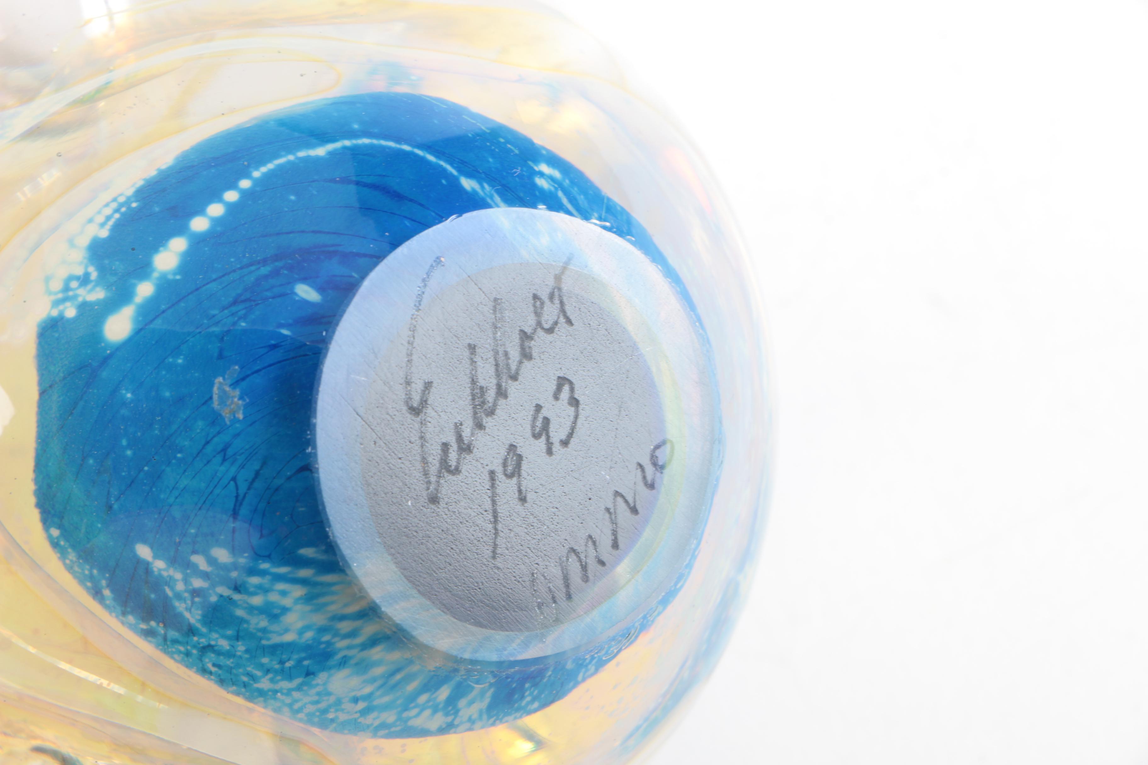 Art Glass Paperweights Featuring Robert Eickholt