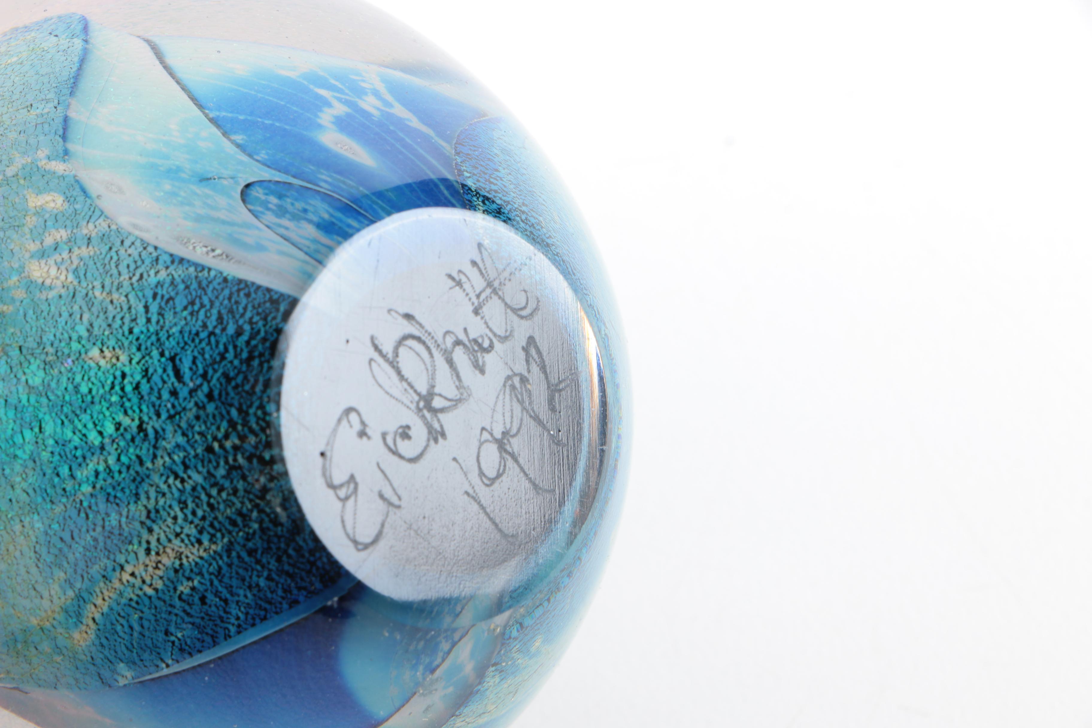 Art Glass Paperweights Featuring Robert Eickholt