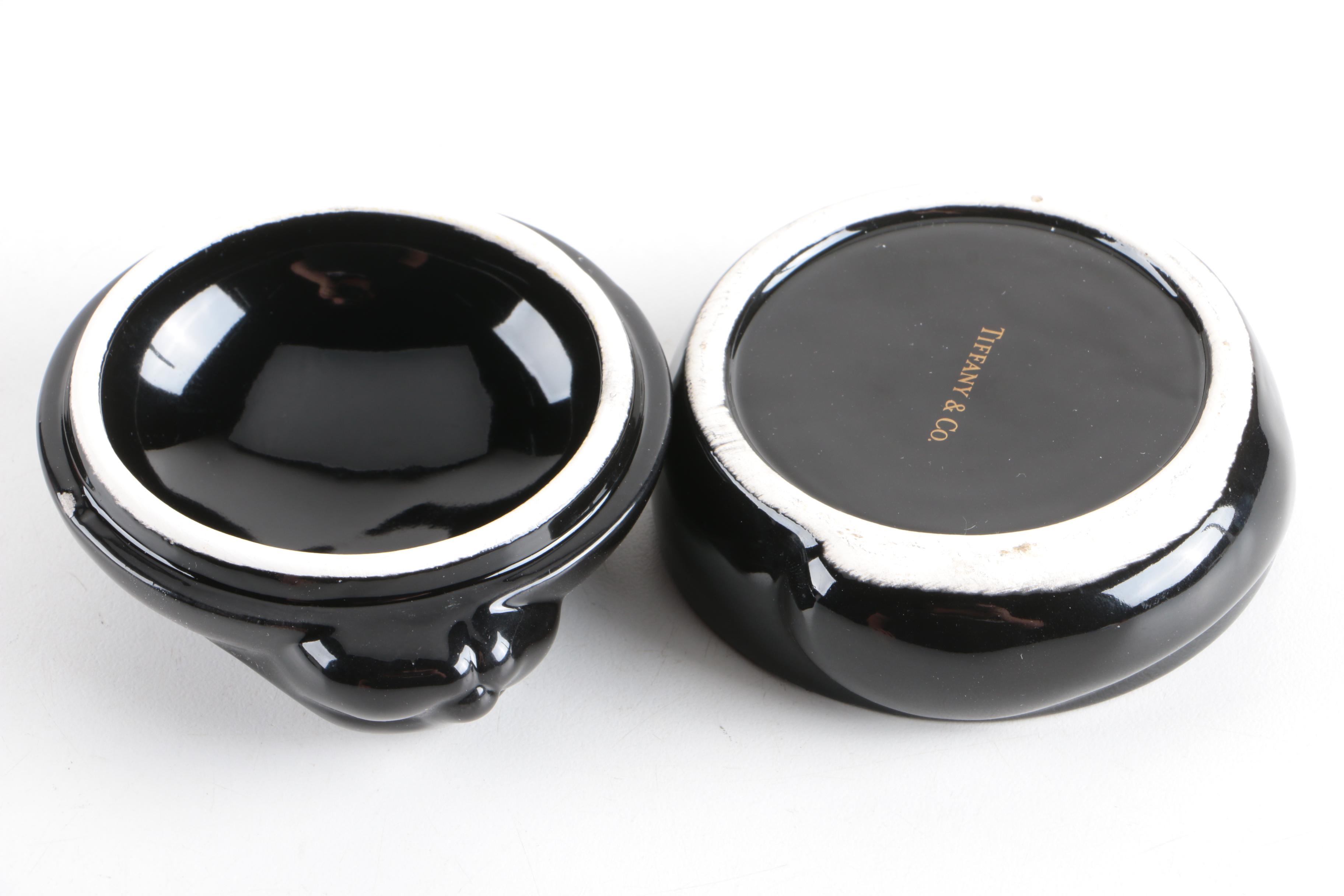 Tiffany & Co. Black Cat Trinket Box